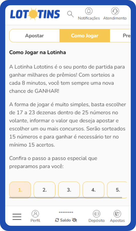 Loterias - Como Jogar