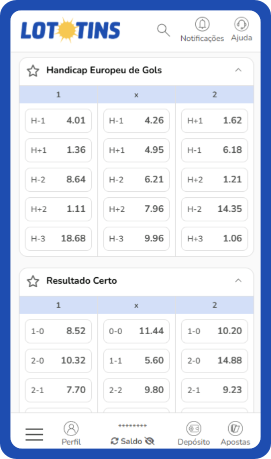 Mercado de Apostas